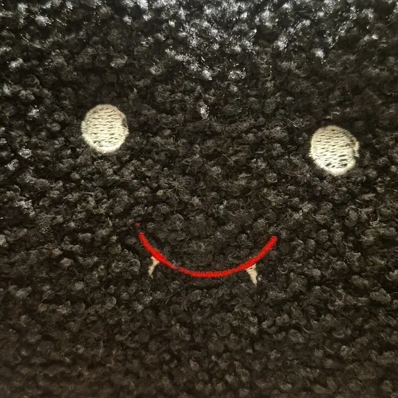 Cute Black Bat Accent Pillow - Picture 2 of 5